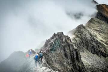 crib goch scrambling