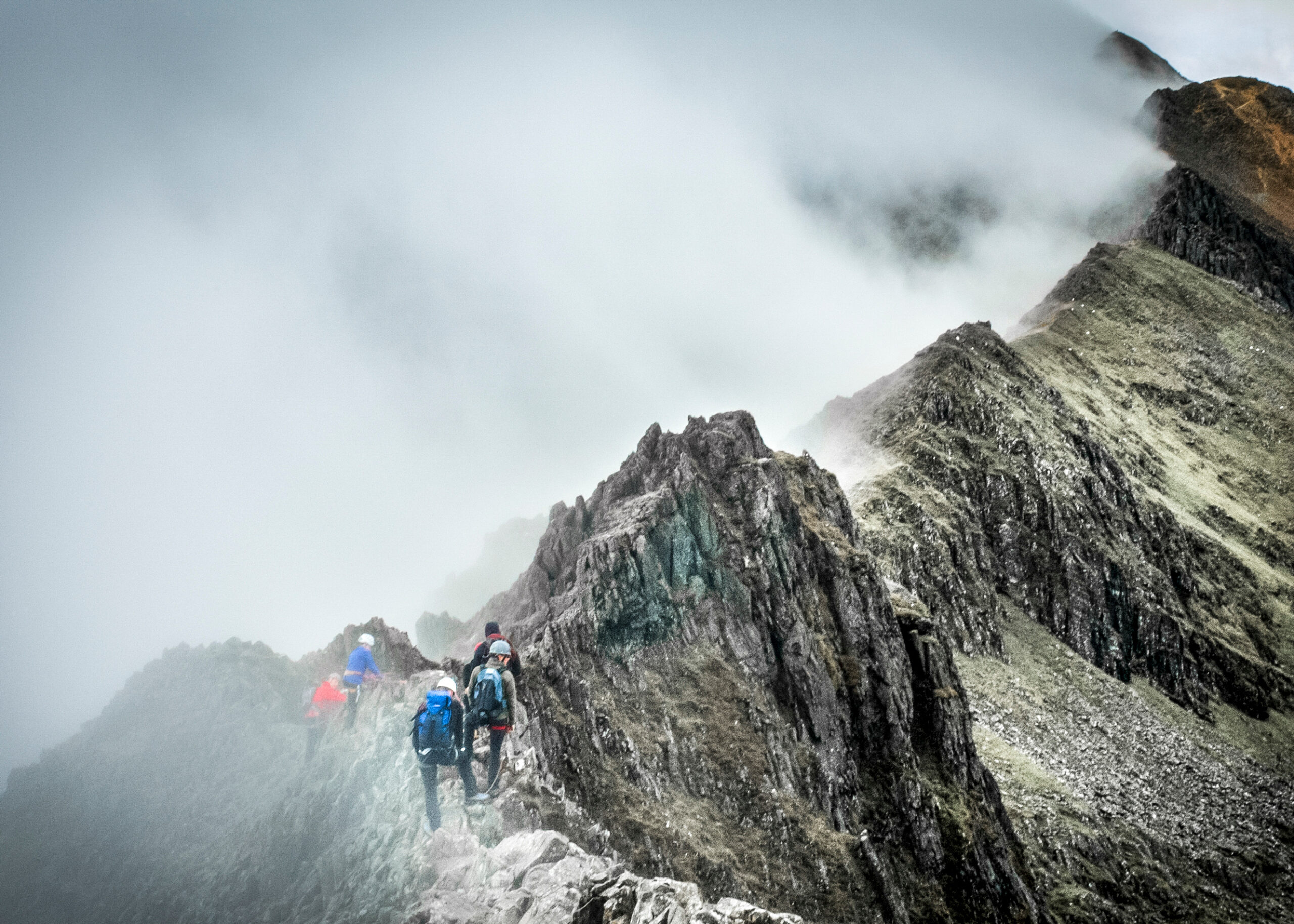 crib goch scrambling