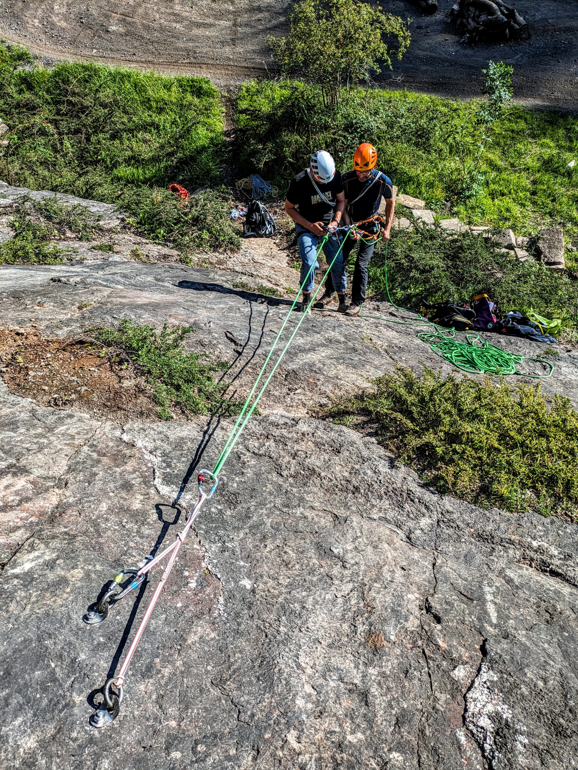 counter balance abseil